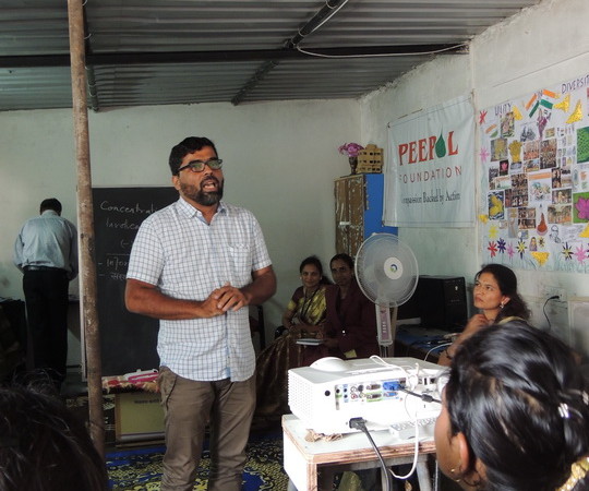 Teacher Training at Babasaheb Ambedkar School, Dhanori